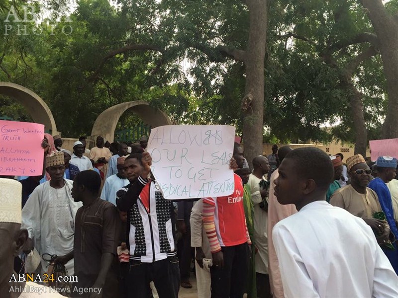 Photos: Free Zakzaky protest after Friday prayers in Gombe, Katsina and Potiskum (Nigeria)